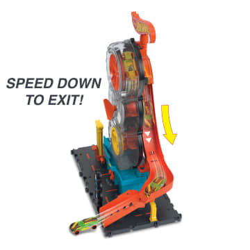 Hot Wheels City Super Twist Tire Shop Mattel