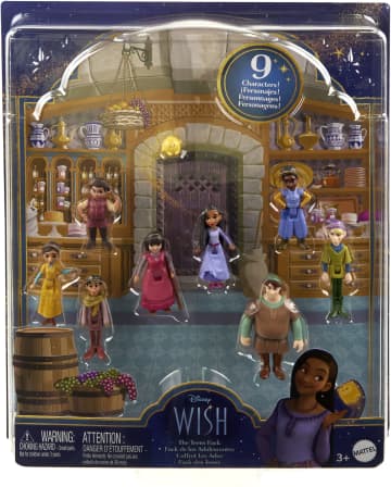 Disney Wish Coffret Les Ados, 8 Mini-Poupées Articulées, Fig. Star - Image 6 of 6