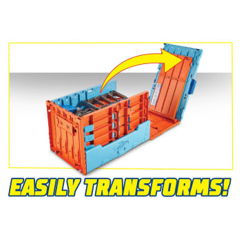 Hot wheels track builder race crate 2025