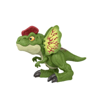Jurassic World Dinossauro de Brinquedo Uncaged Dilophosaurus - Imagen 4 de 6