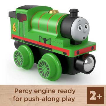 Fisher-Price Thomas & Friends Wooden Railway Percy Engine - Imagen 2 de 6
