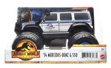 Matchbox Jurassic World Vehículo de Juguete Mercedes-Benz G-Class 1:24 - Image 6 of 6