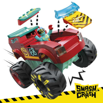 MEGA Hot Wheels-Course Extrême demo derby-Jouet à Construire (151 Pcs) - Imagen 2 de 3