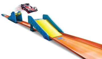 Hot Wheels Track Builder Pista de Brinquedo Pacote de saltos longos - Image 3 of 6