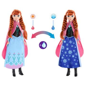 Disney La Reine des Neiges Anna et Sa Jupe Magique, Chang. de Couleur - Imagen 4 de 6