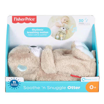 Ma Loutre Câlins Bonne Nuit de Fisher-Price®, Peluche Musicale Apaisante Pour Bébé - Imagem 6 de 6