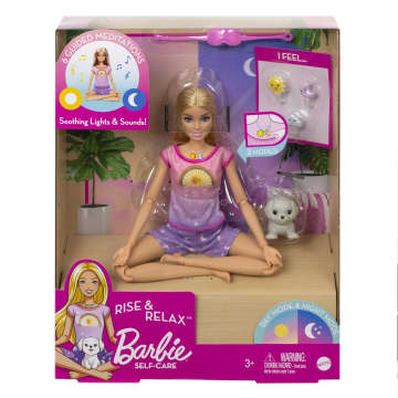 Barbie Rise And Relax Doll 6 Light Sound Meditations 3 Up