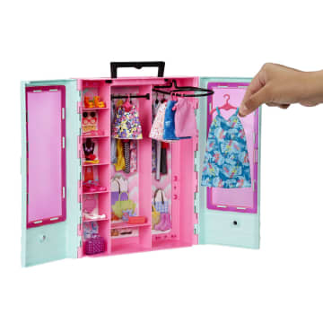 Barbie Coffret de Jeu Armoire Mode, 3 Tenues, Accessoires, 3-8 Ans - Image 2 of 6