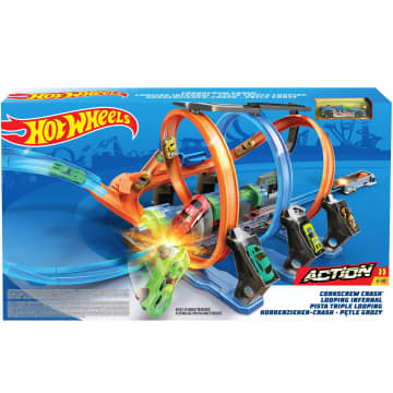Hot wheels track crash course best sale