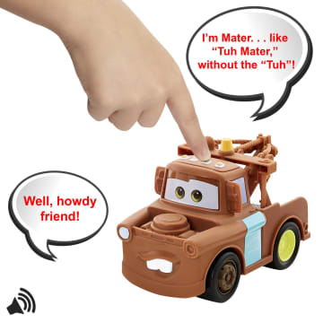 Disney And Pixar Cars Track Talkers Mater Talking Toy Truck, 5.5 inch Collectible - Imagem 2 de 4