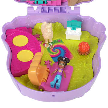 Polly Pocket Conjunto de Brinquedo Estojo Acampamento de Lhama - Image 4 of 6