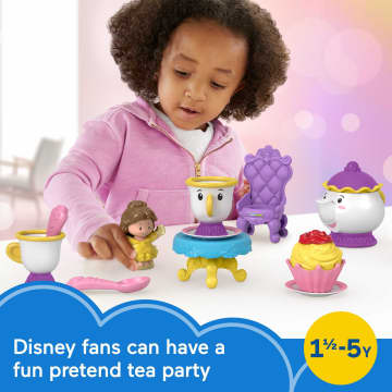 Disney Princess Time For Tea With Belle Playset By Little People - Image 2 of 6