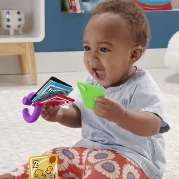 Fisher-Price Aprender e Brincar Brinquedo para Bebês Meu Primeiro Uno - Image 2 of 4