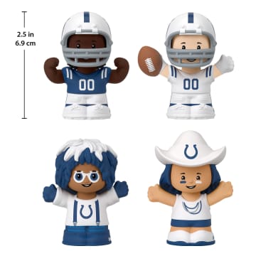 Little People Collector Indianapolis Colts Special Edition Set For Adults & NFL Fans, 4 Figures - Image 2 of 6