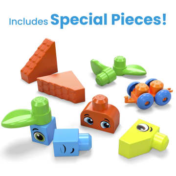 MEGA BLOKS Bigger Building Bag Building Set With 150 Big Building Blocks - Image 6 of 6