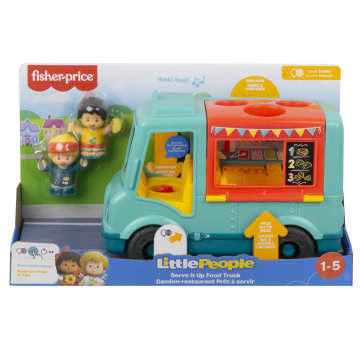 Fisher-Price Little People Camion-Restaurant Prêt à Servir Version Anglaise et Française - Image 6 of 6