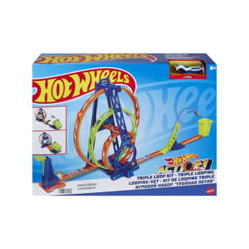 Hot Wheels-Action-Triple Looping-Kit Avec 1 Voiture Hot Wheels - Image 6 of 6