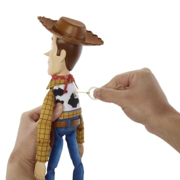 Disney Pixar Toy Story Figura de Acción Woody con Frases y Sonidos 12