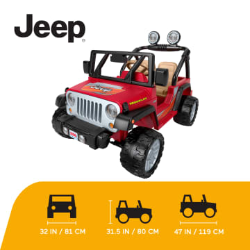 Power Wheels Power Wheels Jeep Wrangler Mattel