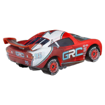 Carros da Disney e Pixar Diecast Veículo de Brinquedo Pacote de 2 Shu Todoroki GRC & Relâmpago Mcqueen GRC - Imagem 3 de 6