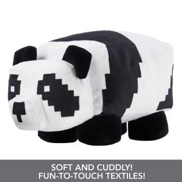 Minecraft Basic Panda Plush, Video-Game Character Soft Doll, Collectible Toy - Image 2 of 5