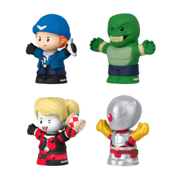 Little People Collector Suicide Squad Special Edition Figure Set, 4 Characters - Imagen 5 de 6