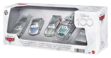 Disney and Pixar Cars Set of 5 Collectible Character Cars MATTEL