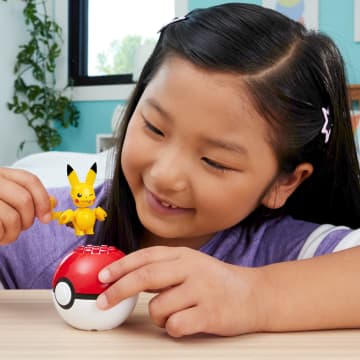 MEGA Pokémon Jogo de Construção Pokébola Evergreen Pikachu - Imagen 2 de 6