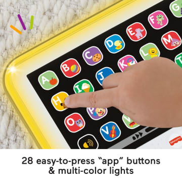 Fisher-Price Laugh & Learn Smart Stages Tablet Toddler Electronic Musical Learning Toy - Image 4 of 5
