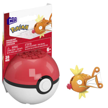 MEGA Pokémon Juguete de Construcción Pokébola Magikarp 25 Aniversario - Image 1 of 5