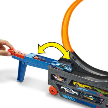 Hot Wheels Stunt Go Transforming Track With 1 Hot Wheels Vehicle