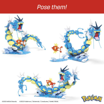 MEGA Pokémon Magikarp Building Toy Kit With 2 Action Figures (411 Pieces) For Kids - Image 3 of 5
