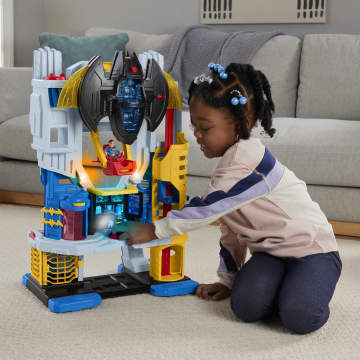 Imaginext-Quartier Général-Coffret 10 Éléments Avec Figurine Batman - Imagem 3 de 6