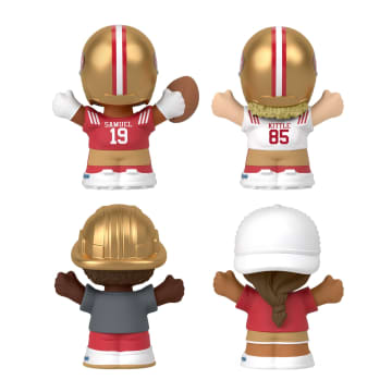 Little People Collector San Francisco 49Ers Special Edition Set For Adults & NFL Fans, 4 Figures - Image 5 of 6