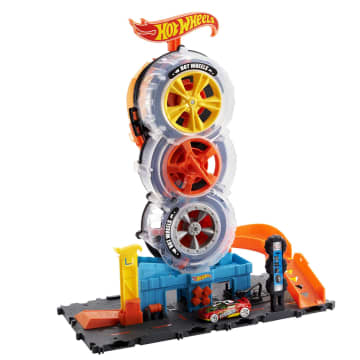 Hot Wheels City Circuit Boutique de Pneus - Image 6 of 6