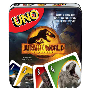UNO Jurassic World Dominion Mattel