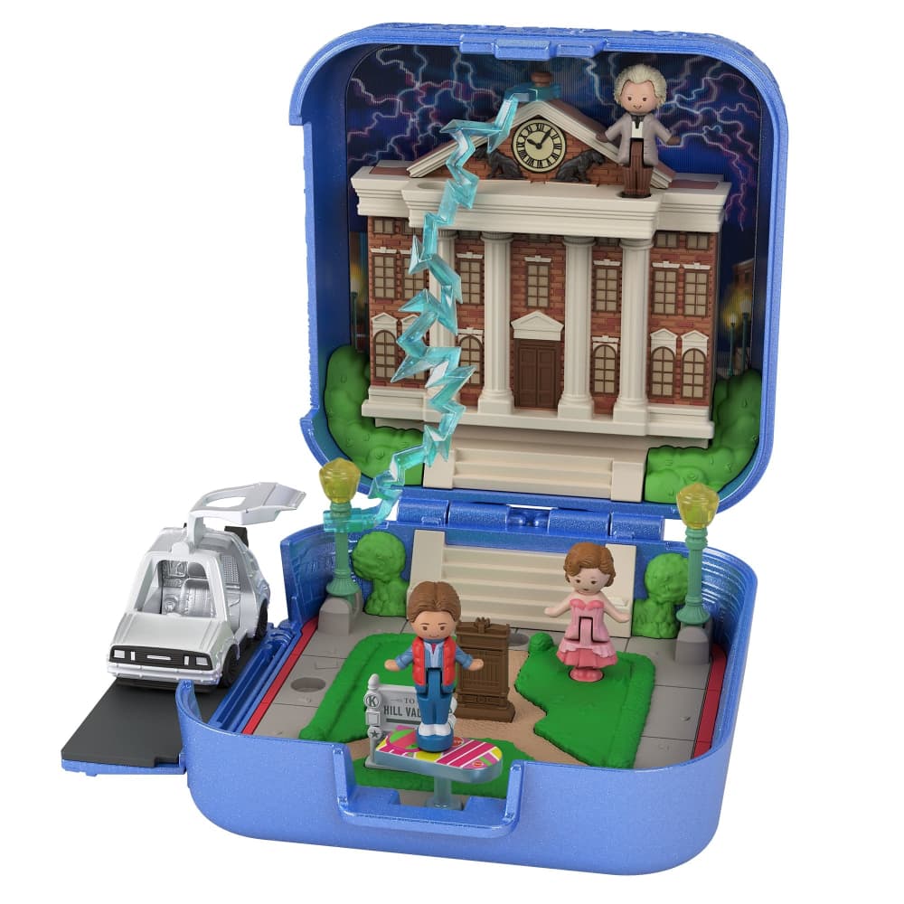 ★週末限定価格★Polly Pocket Back to the Future Polly Pocket Back to the Future Compact | Mattel Creations UK