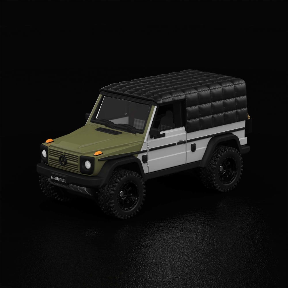 Hot Wheels x Mercedes-Benz Project G-class Past II Future designed