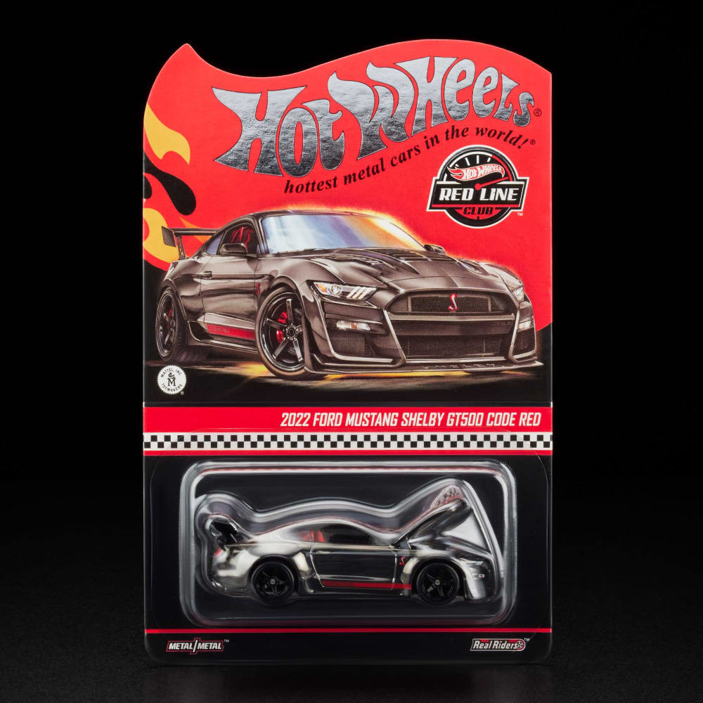 Hot Wheels RLC 2022 Ford Mustang Shelby GT500 Code Red | Mattel ...