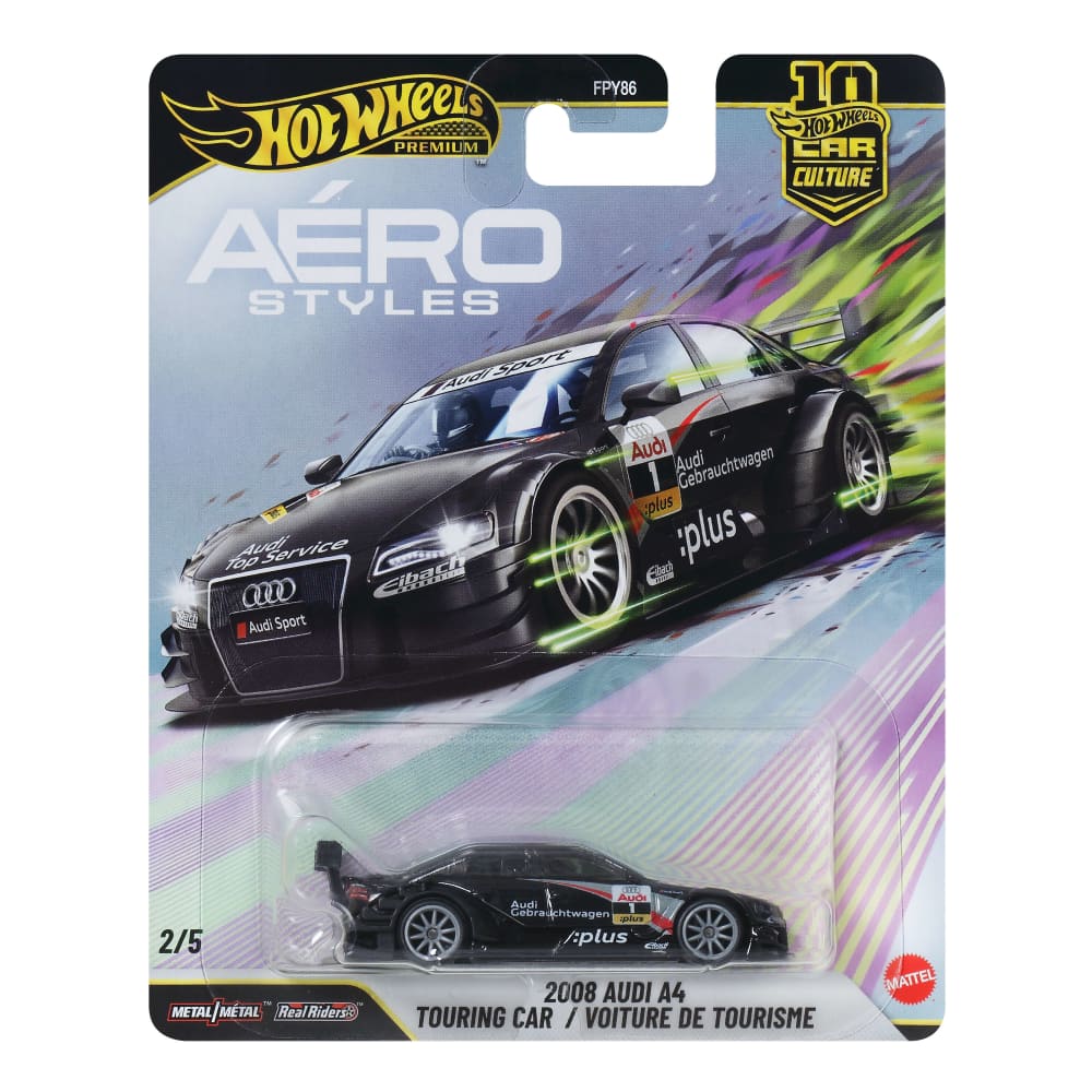 Hot Wheels Premium Car Culture 2008 Audi A4 Touring Car / Voiture