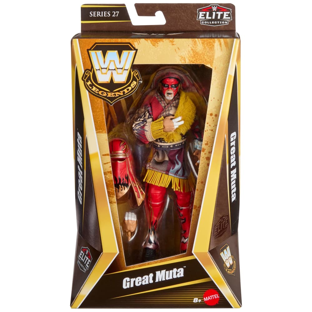 WWE マテル　エリート　グレートムタ　新品　開封品 WWE Elite Legends The Great Muta Action Figure | Mattel Creations