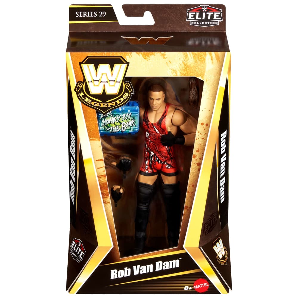 WWE Elite Legends Rob Van Dam Action Figure | Mattel Creations