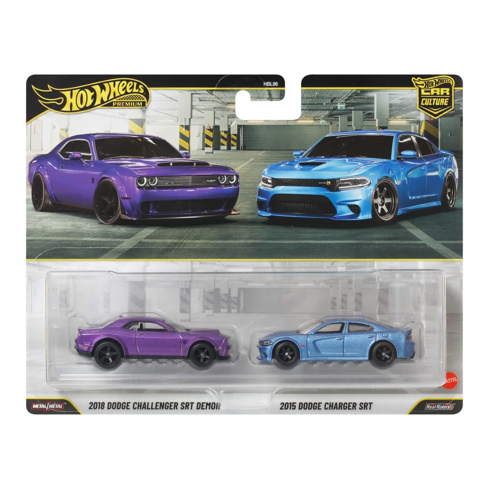 Hot Wheels 71 Dodge Charger 2パック 5点セット Hot Wheels Premium Car Culture 2-Pack | Mattel Creations
