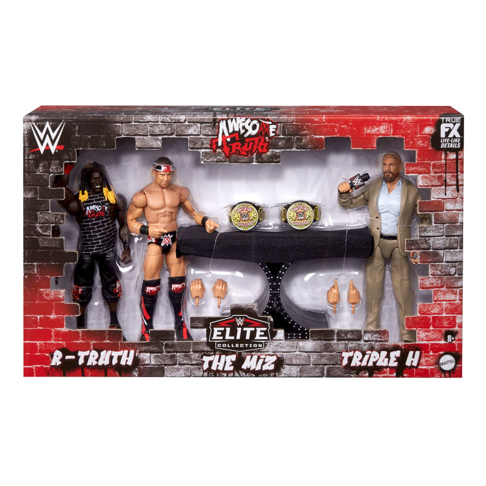 WWE Awesome Truth Elite Collection 3-Pack | Mattel Creations