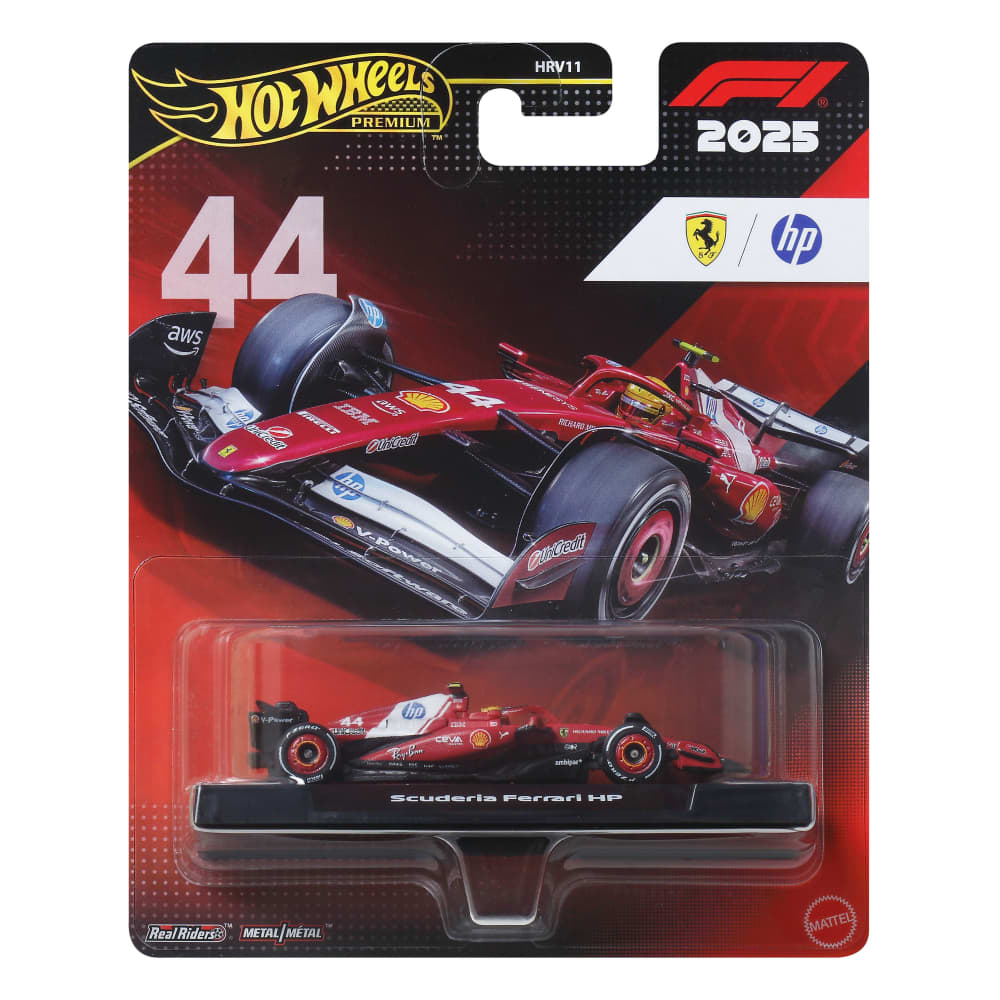 Hot Wheels Premium Formula 1 2025 F1 第2弾 Hot Wheels Premium 2025 Formula 1® Lewis Hamilton Team #44