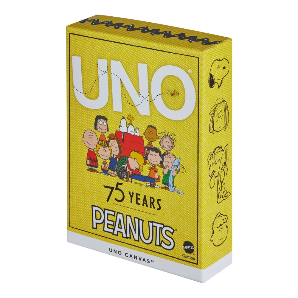 UNO Canvas Peanuts Card Deck | Mattel Creations