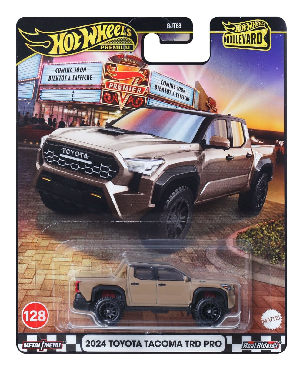 Hot Wheels Premium Boulevard 2024 Toyota Tacoma TRD PRO | Mattel