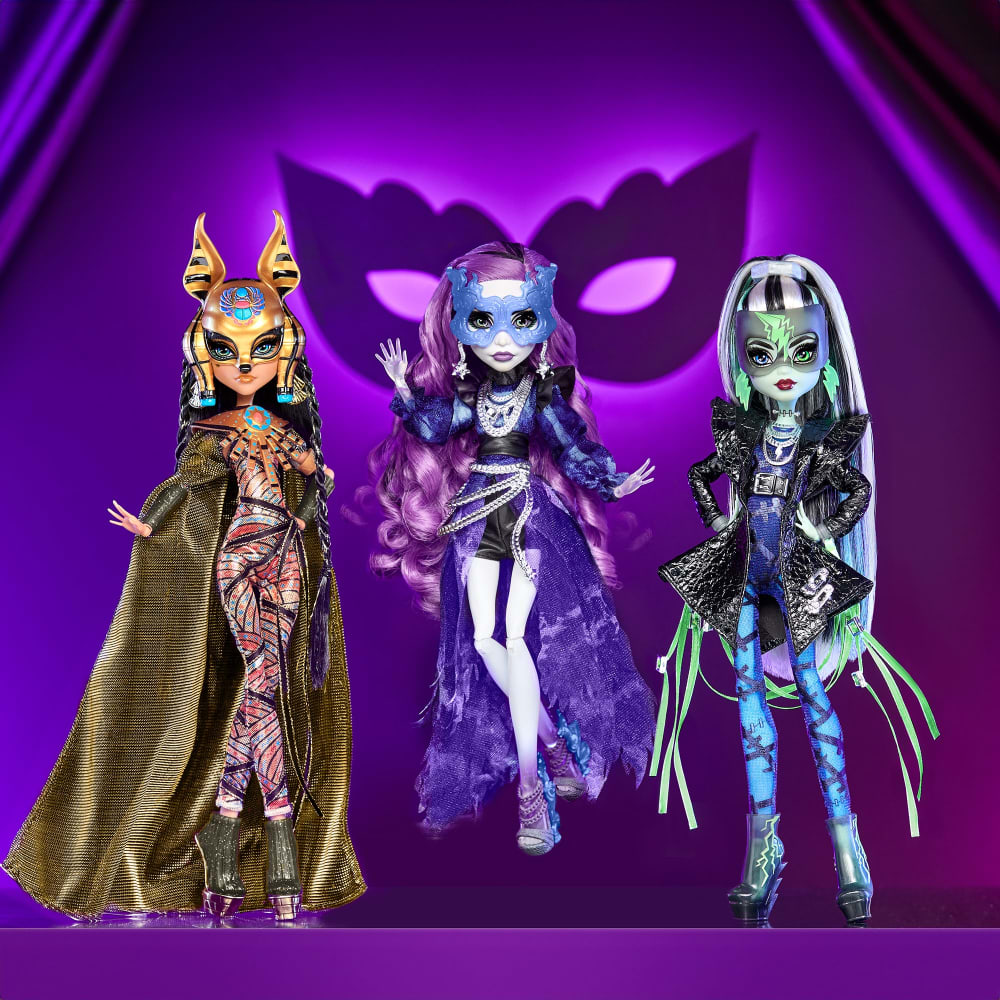 Haunt Couture Midnight Runway Dolls – Monster High | Mattel Creations