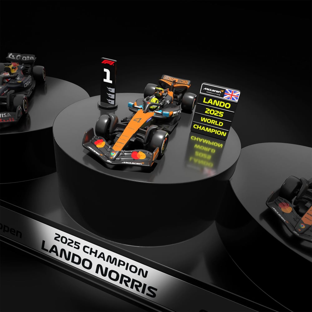 Hot Wheels® 2025 Formula 1® Podium Set | Mattel Creations