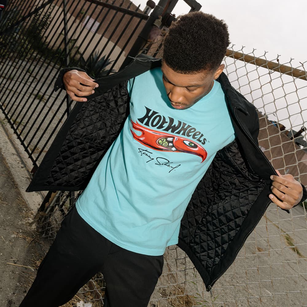 Hot Wheels x Kenny Scharf Blue T-Shirt – Mattel Creations